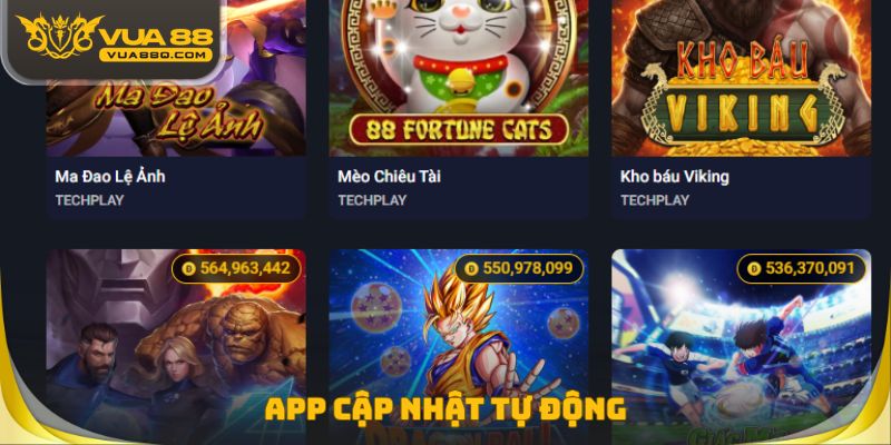 App cập nhật tự động