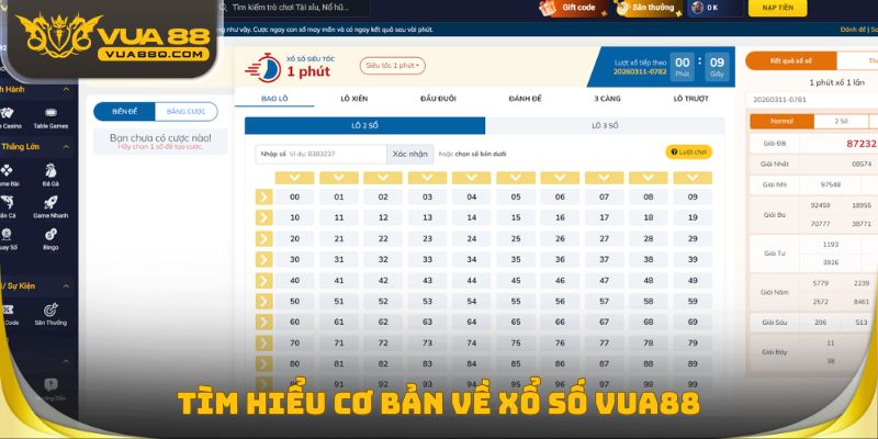 Tìm hiểu cơ bản về Xổ số Vua88